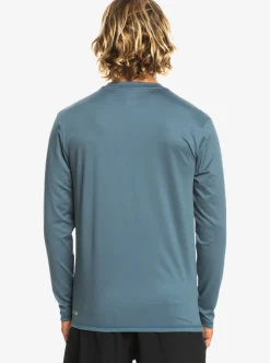 Outlet Quiksilver Omni Session Long Sleeve Upf 50 Surf T-Shirt Bering Sea