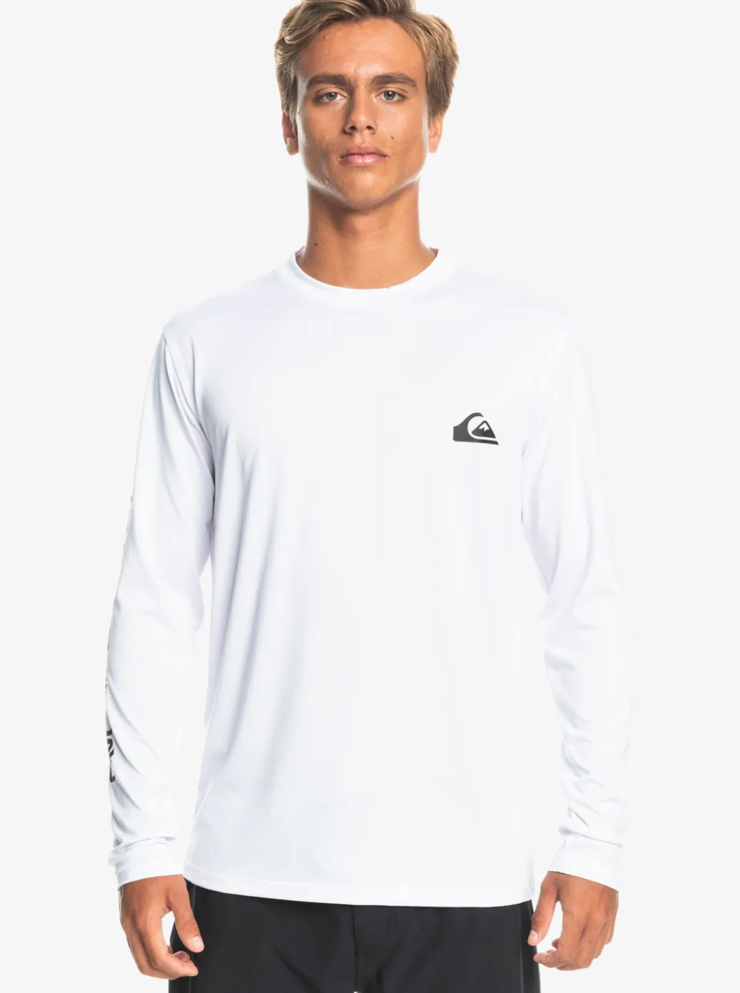 Discount Quiksilver Omni Session Long Sleeve Upf 50 Surf T-Shirt White