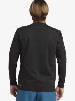 Store Quiksilver Omni Session Long Sleeve Upf 50 Surf T-Shirt Black