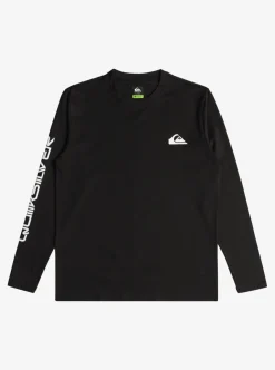 Store Quiksilver Omni Session Long Sleeve Upf 50 Surf T-Shirt Black