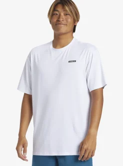 Fashion Quiksilver Omni Session Upf 50 Short Sleeve Surf Tee White