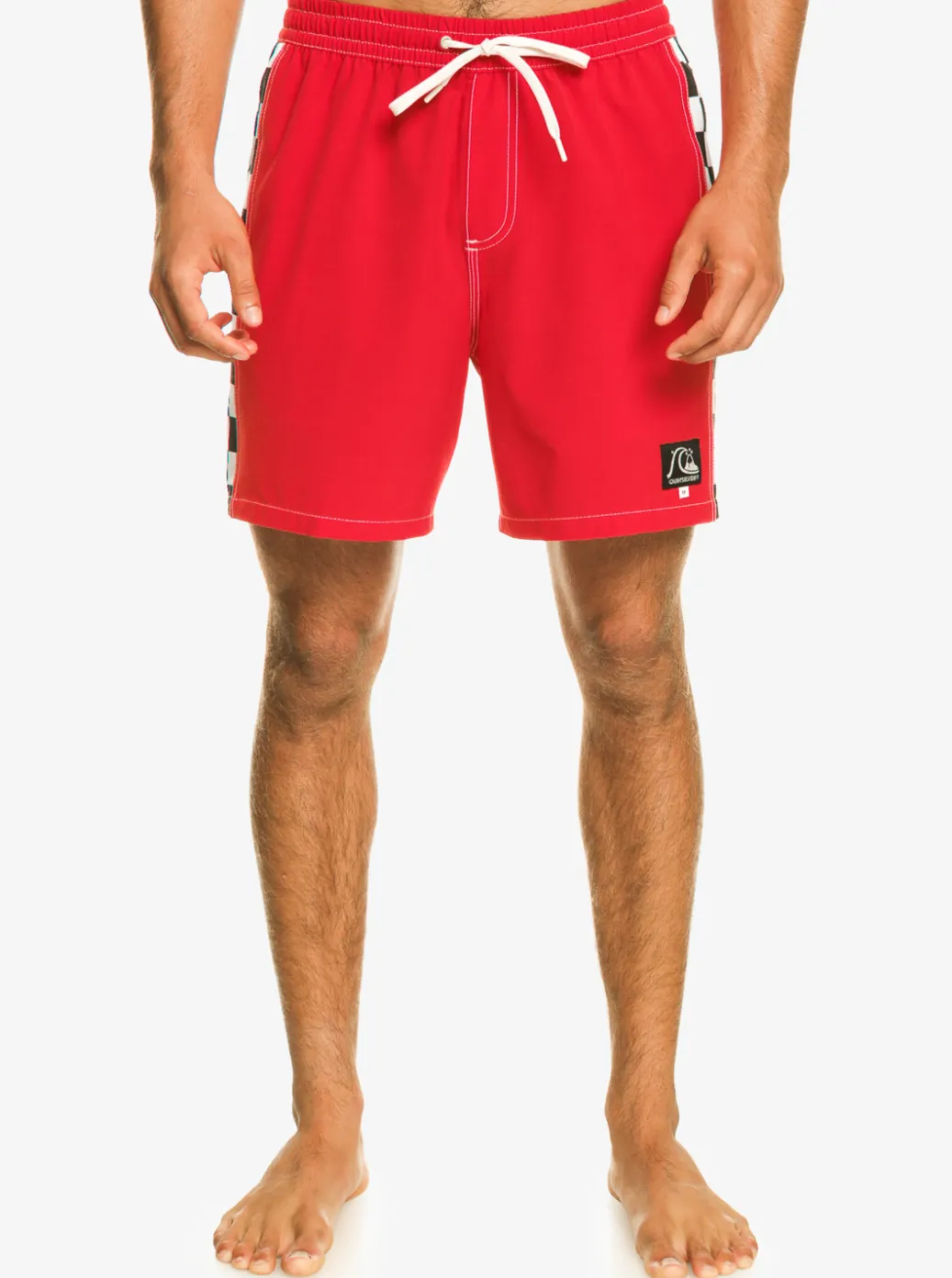 Cheap Quiksilver Original Arch 17" Volleys High Risk Red