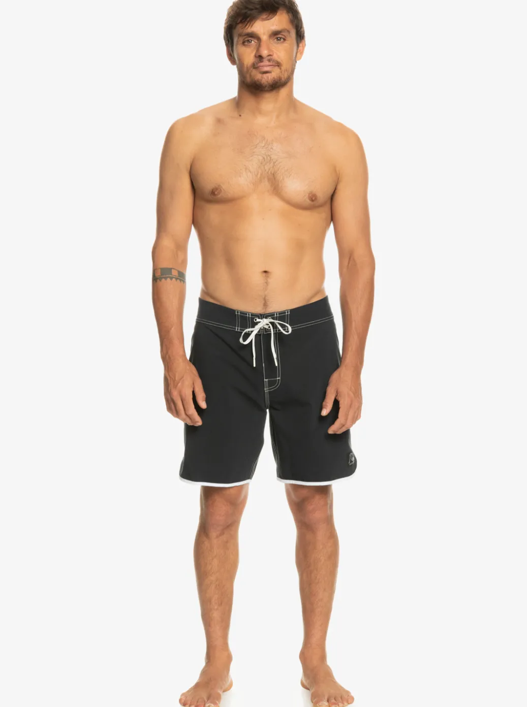 Clearance Quiksilver Original Scallop 18" Boardshorts Black