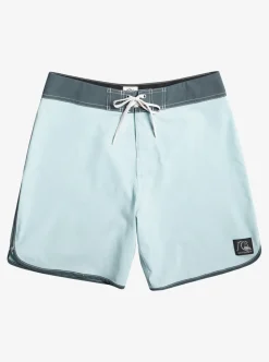 Best Sale Quiksilver Original Scallop 18" Boardshorts Sky Blue
