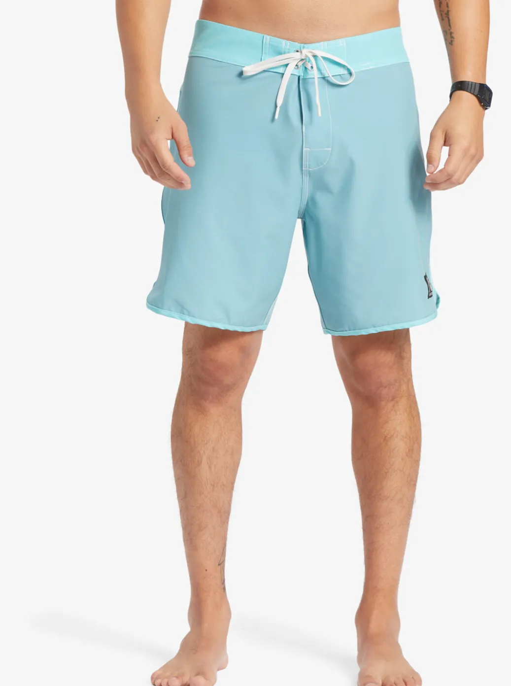 Fashion Quiksilver Original Scallop 18" Boardshorts Reef Waters