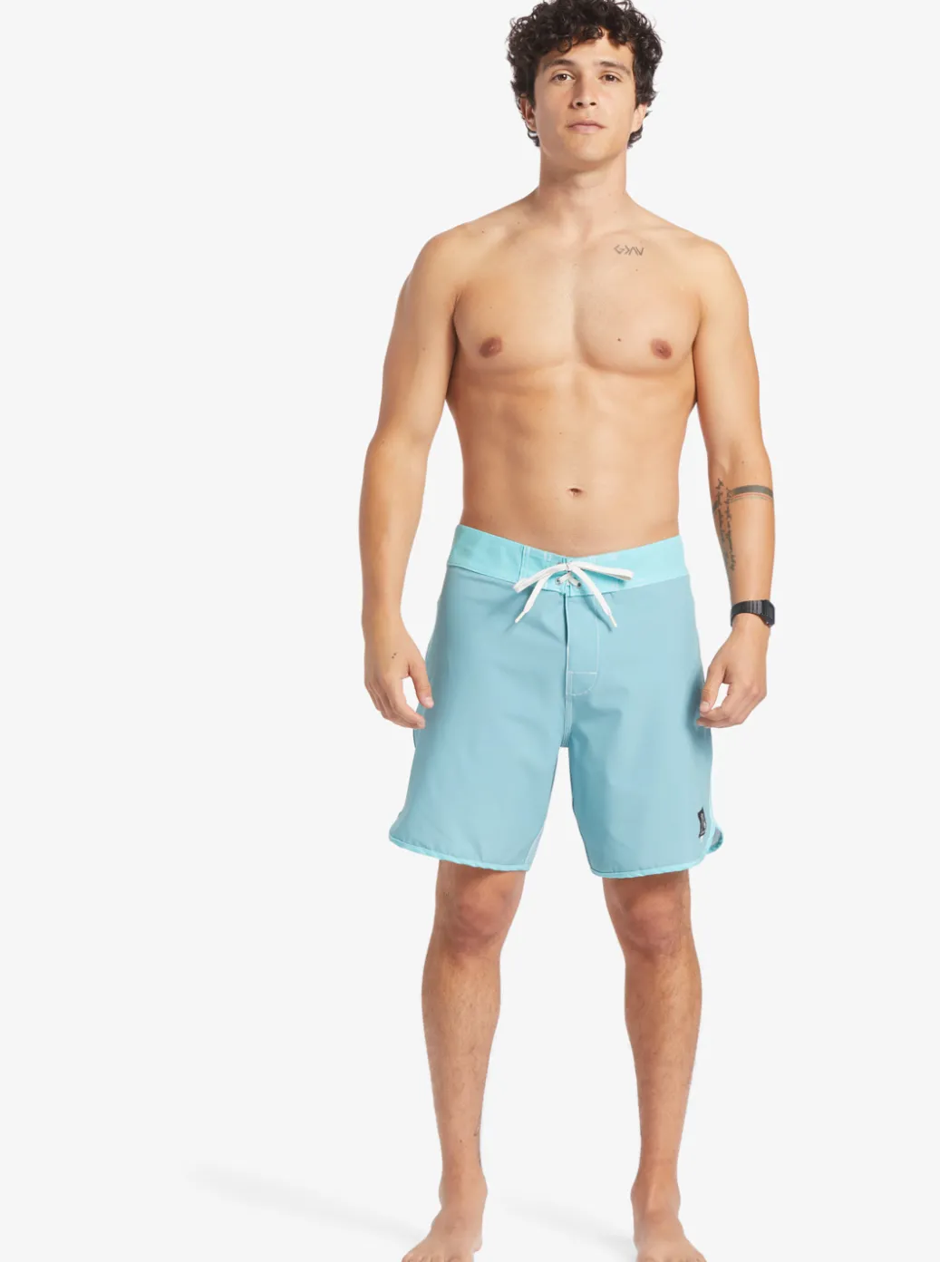 Fashion Quiksilver Original Scallop 18" Boardshorts Reef Waters