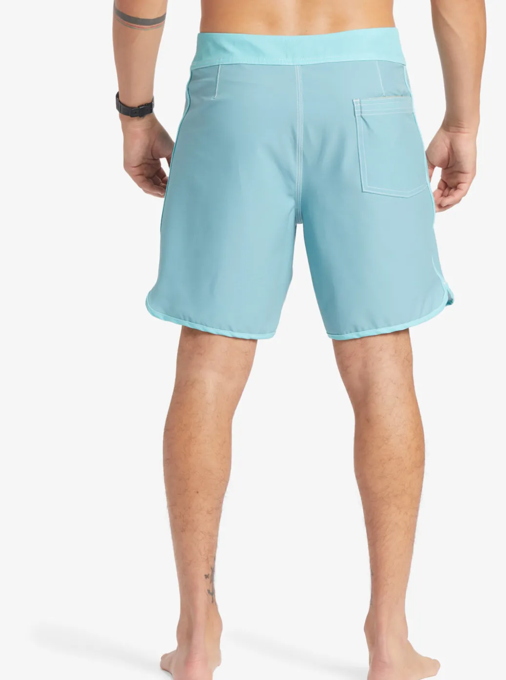 Fashion Quiksilver Original Scallop 18" Boardshorts Reef Waters