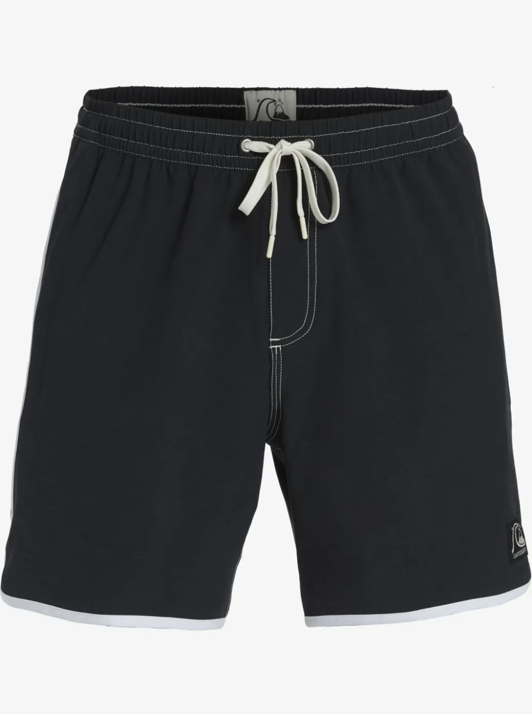 Clearance Quiksilver Original Scallop 17" Volleys Black
