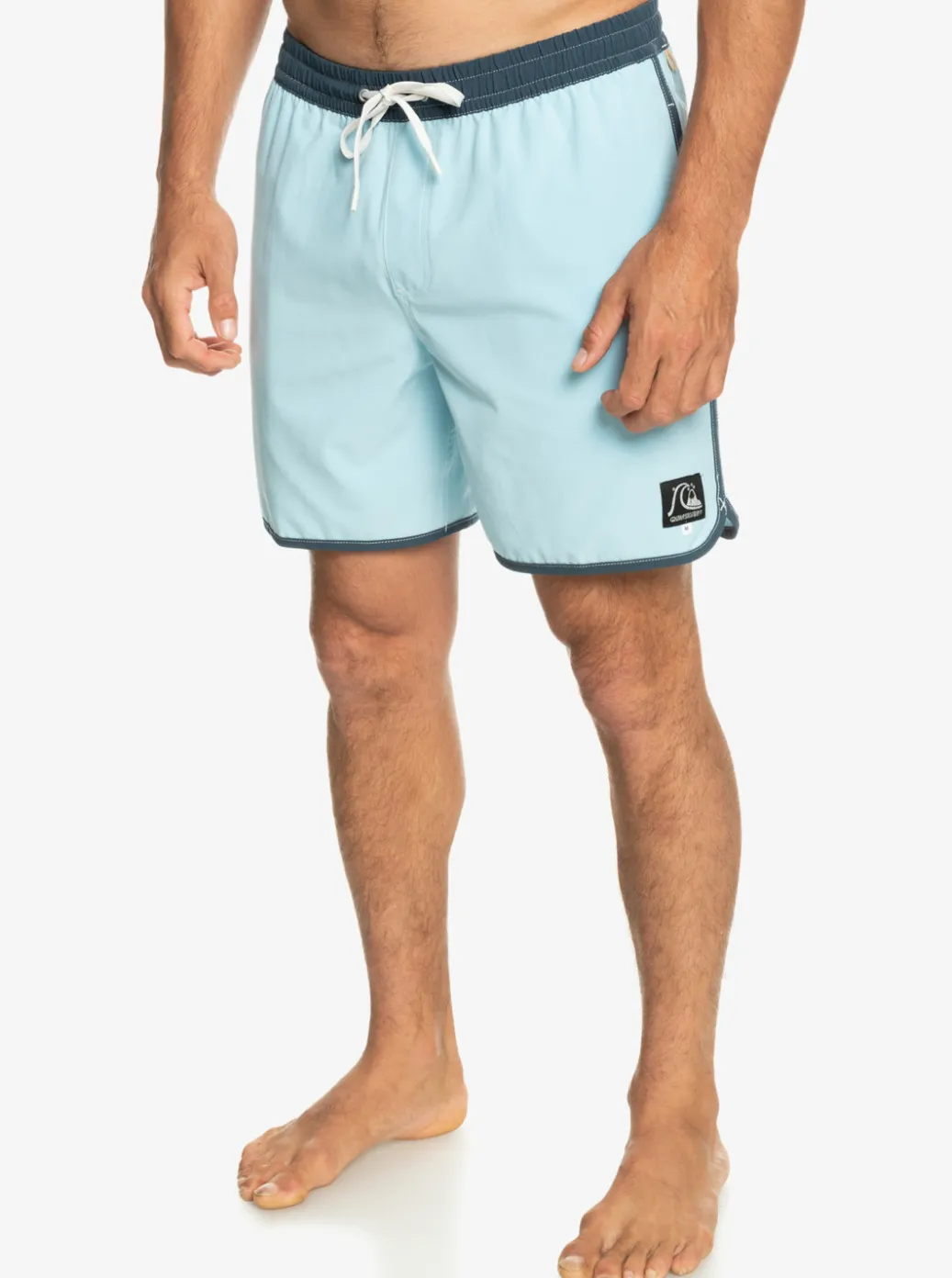 Store Quiksilver Original Scallop 17" Volleys Sky Blue