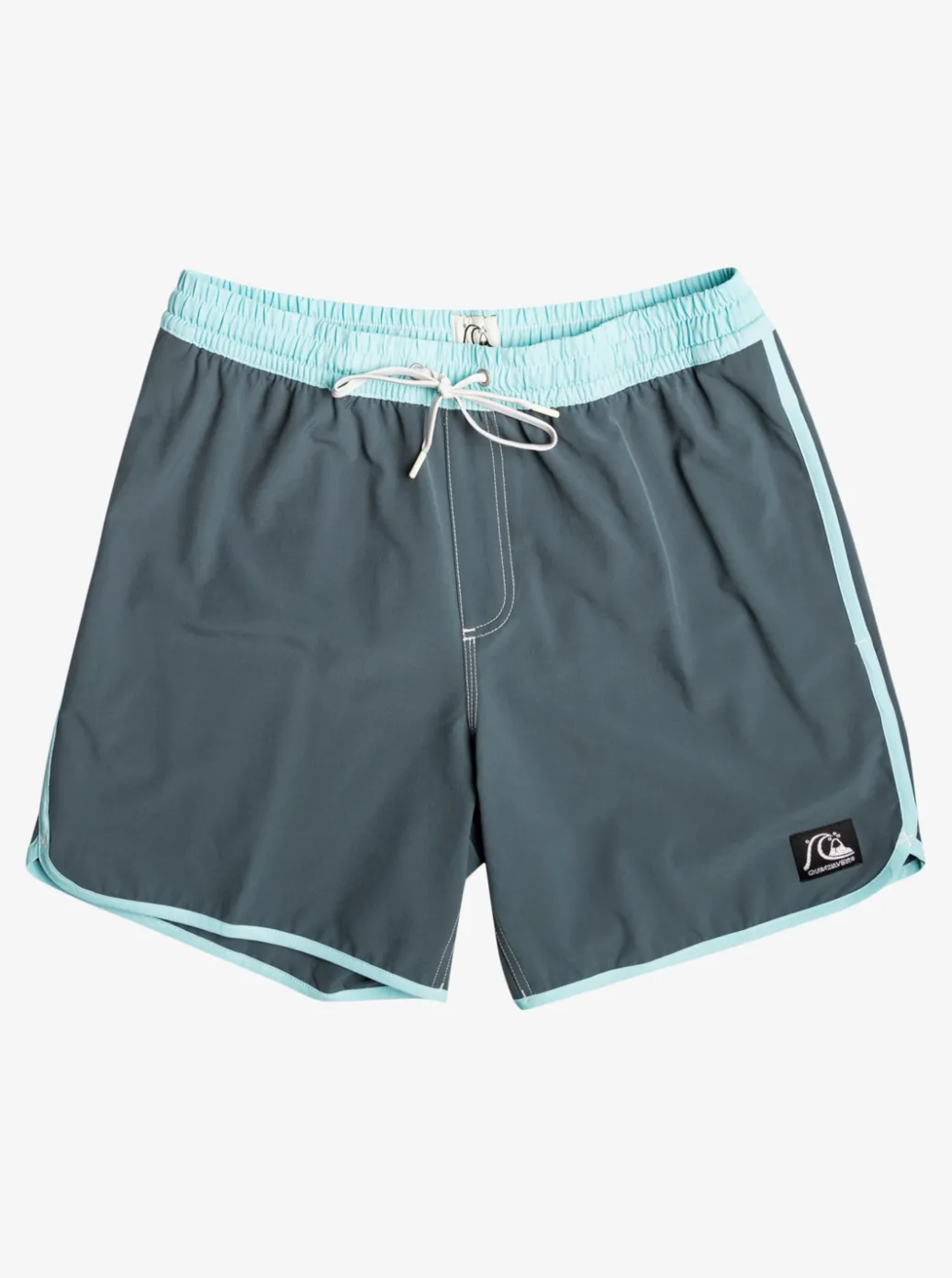 Fashion Quiksilver Original Scallop 17" Volleys Dark Slate