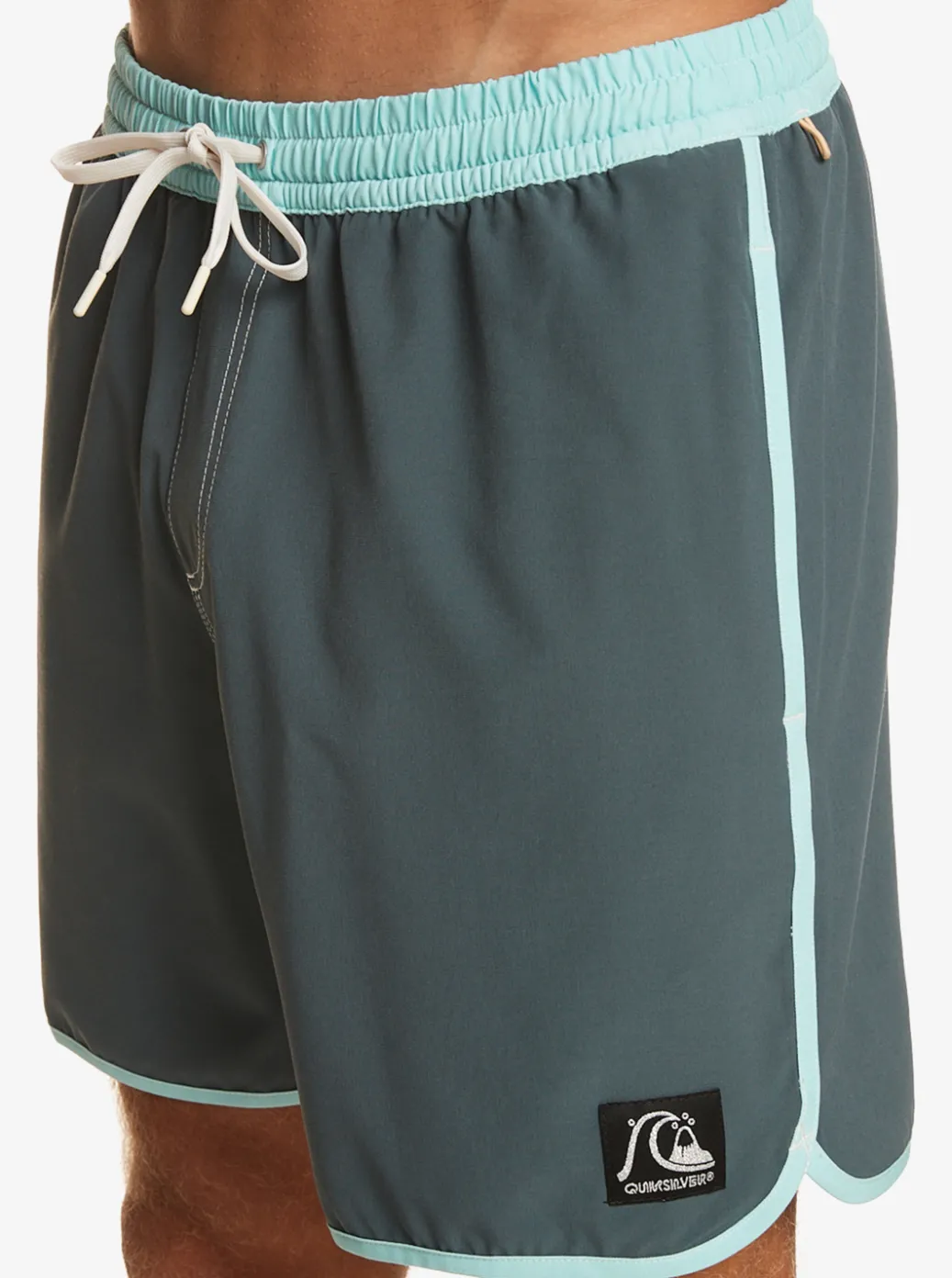 Fashion Quiksilver Original Scallop 17" Volleys Dark Slate