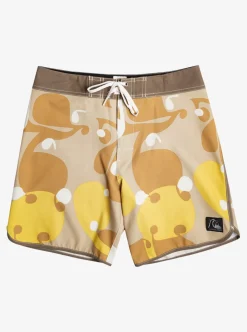 Store Quiksilver Original Scallop Andy Y Andy 18" Boardshorts Incense