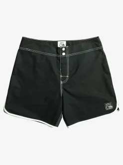Clearance Quiksilver Original Scallop Snap 16" Boardshorts Black