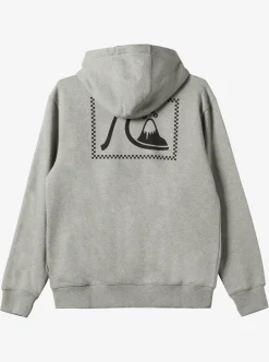 Best Sale Quiksilver Original Zip-Up Sweatshirt Athletic Heather