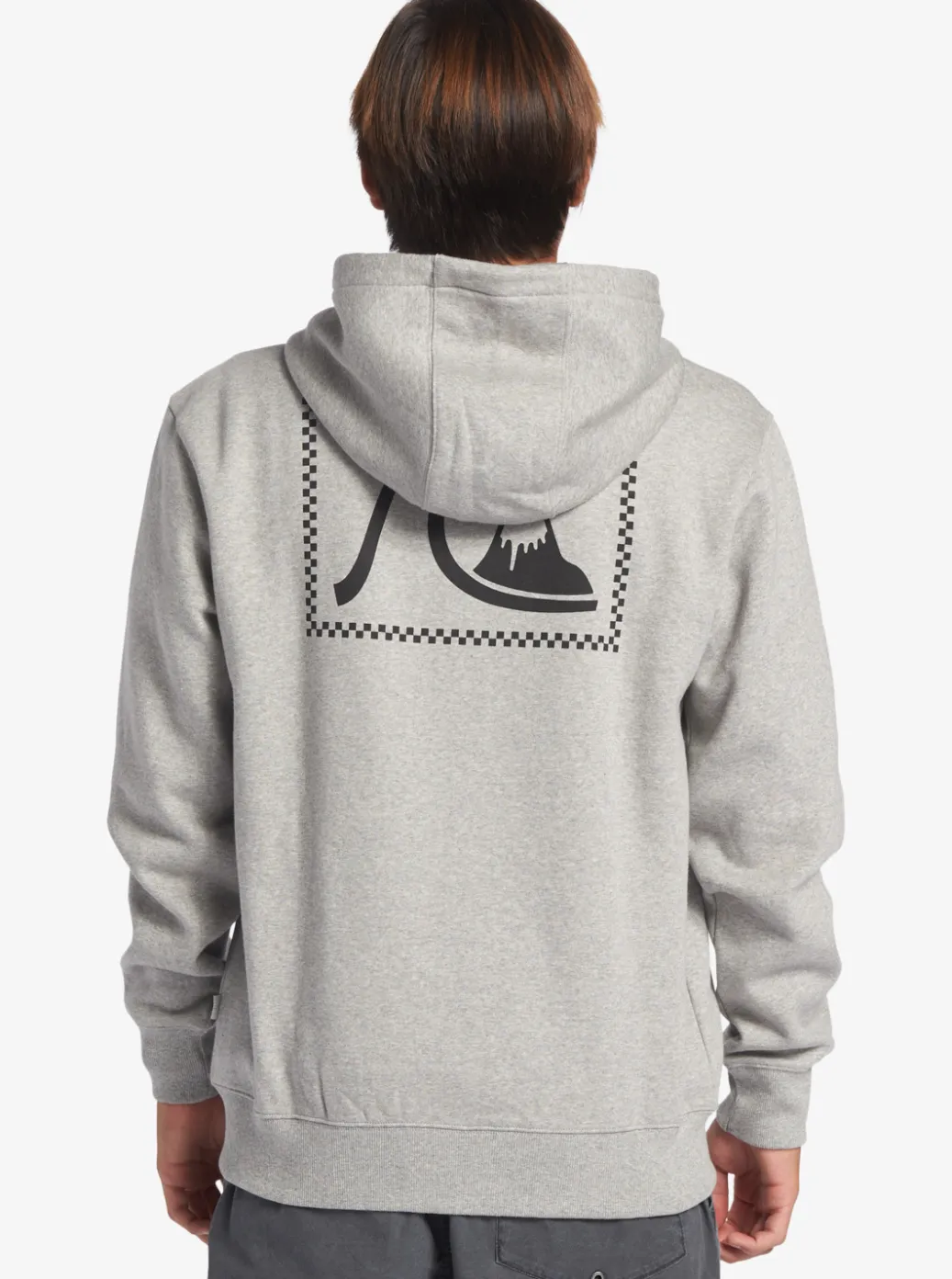 Best Sale Quiksilver Original Zip-Up Sweatshirt Athletic Heather