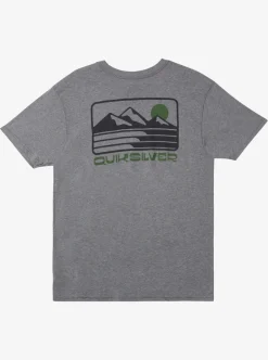 Cheap Quiksilver Outer Island Mod T-Shirt Medium Grey Heather