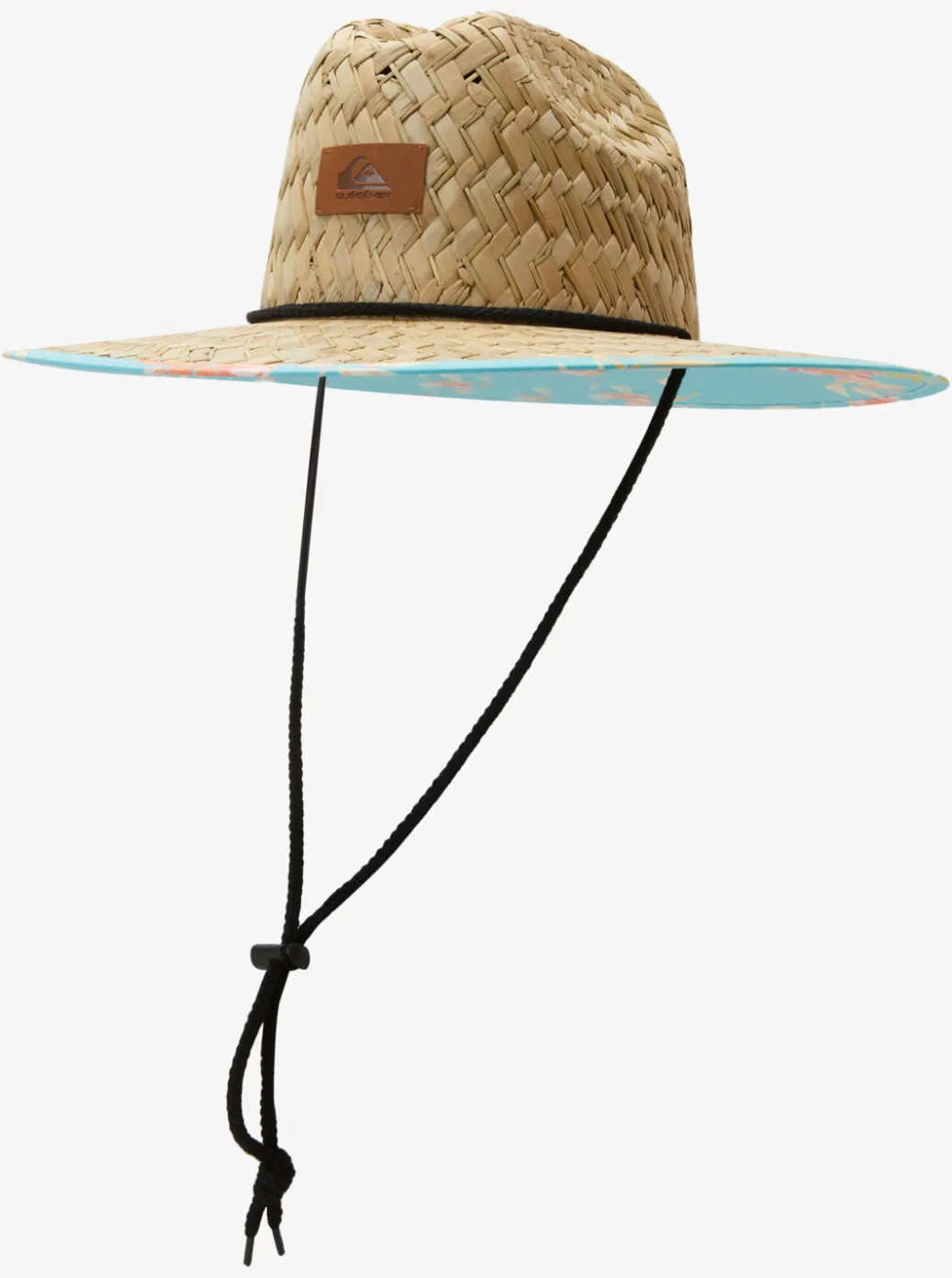 Best Quiksilver Outsider Straw Lifeguard Hat Blue Radiance