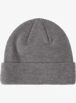 Online Quiksilver Performer Cuff Beanie Medium Grey Wash