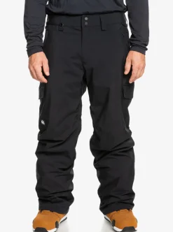 Fashion Quiksilver Porter Insulated Snow Pants True Black