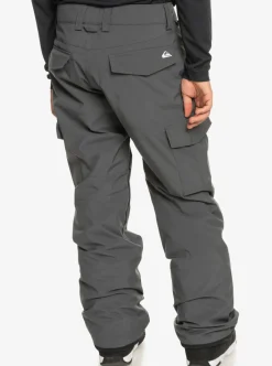 Sale Quiksilver Porter Insulated Snow Pants Iron Gate