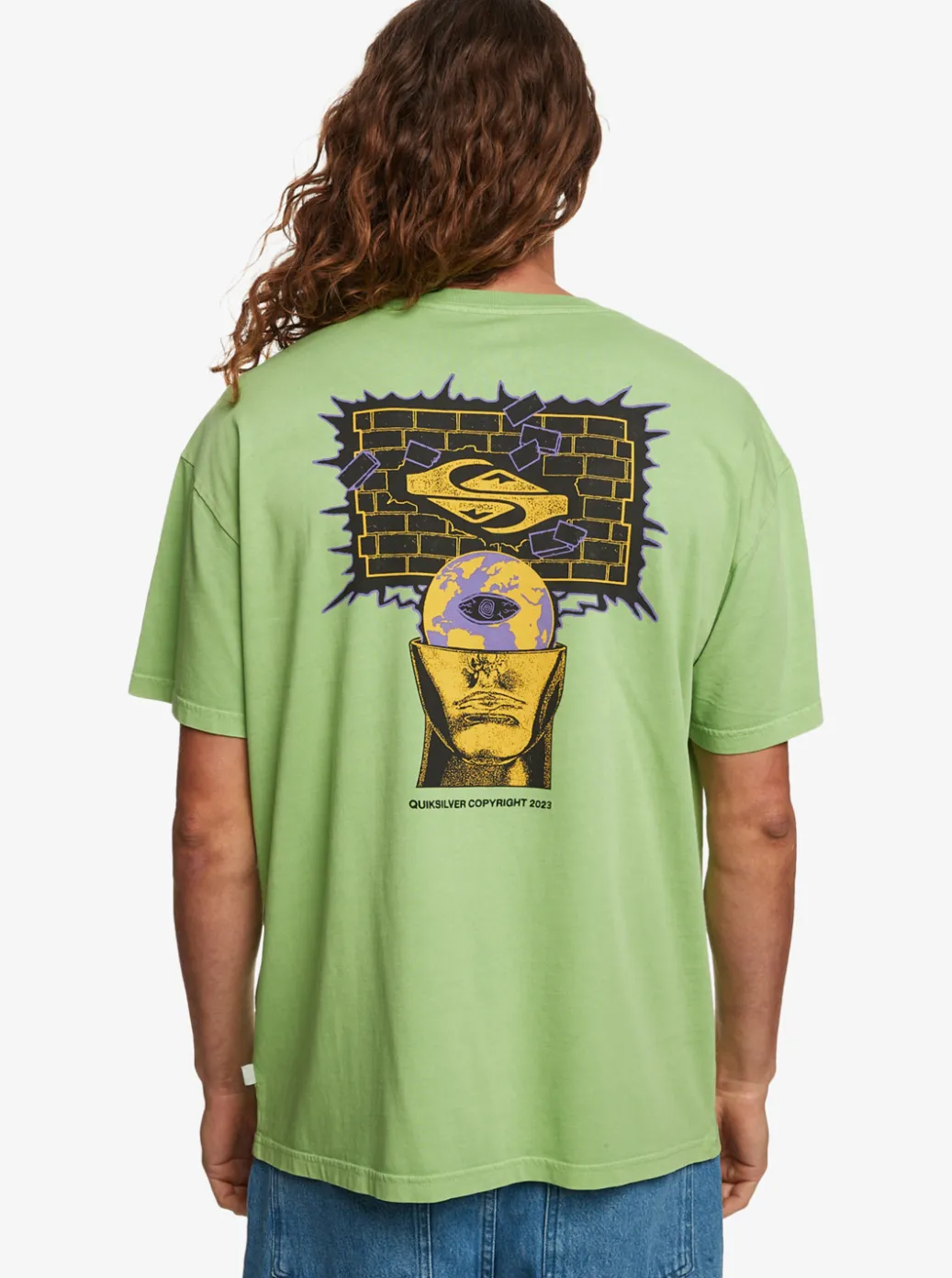 Clearance Quiksilver Power Trip T-Shirt Panama