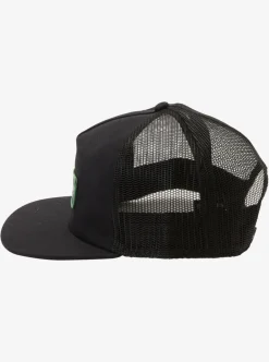 New Quiksilver Pursey 2 Snapback Hat Black
