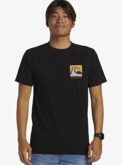 New Quiksilver Quik Blocks T-Shirt Black
