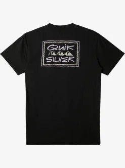 Best Sale Quiksilver Quik Frame T-Shirt Black