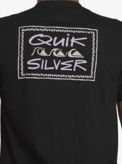 Best Sale Quiksilver Quik Frame T-Shirt Black
