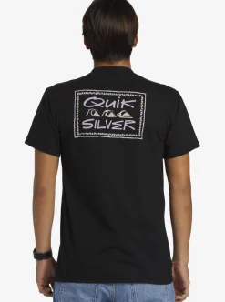 Best Sale Quiksilver Quik Frame T-Shirt Black