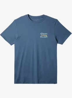 Best Sale Quiksilver Quik Frame T-Shirt Bering Sea