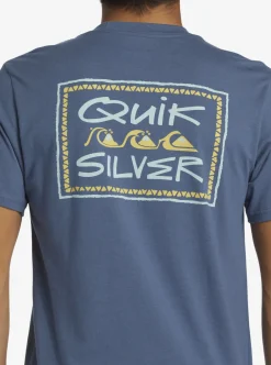 Best Sale Quiksilver Quik Frame T-Shirt Bering Sea