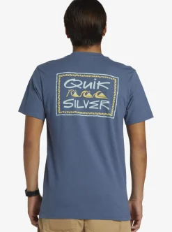 Best Sale Quiksilver Quik Frame T-Shirt Bering Sea
