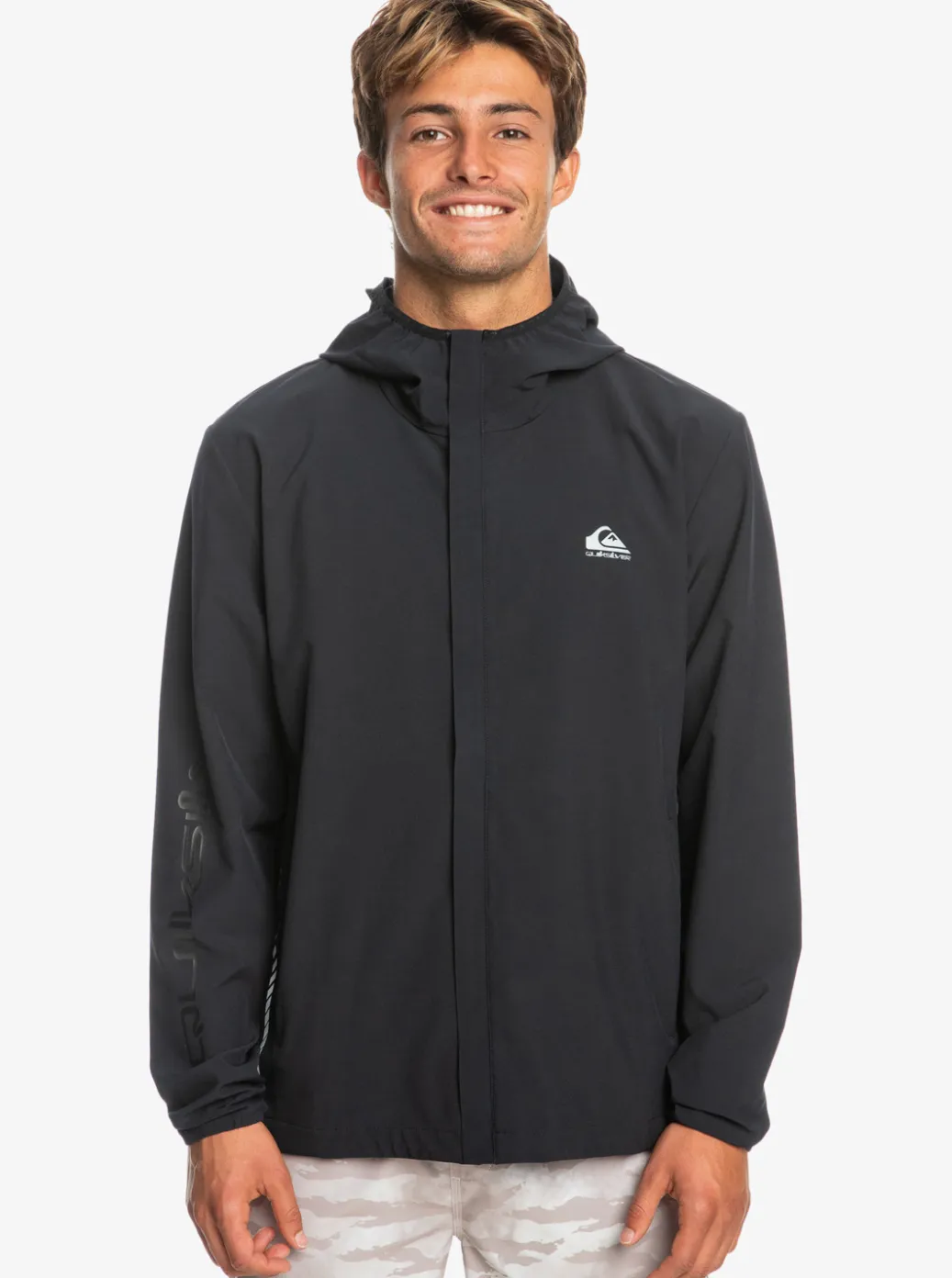 Outlet Quiksilver Quik Mile Technical Training Jacket True Black