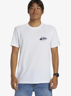Clearance Quiksilver Quik Moves T-Shirt White