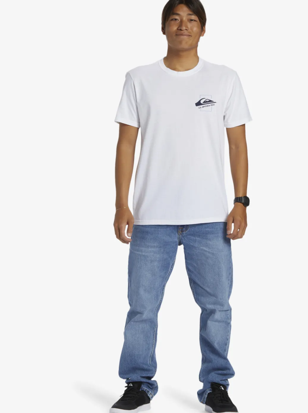 Clearance Quiksilver Quik Moves T-Shirt White
