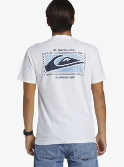 Clearance Quiksilver Quik Moves T-Shirt White