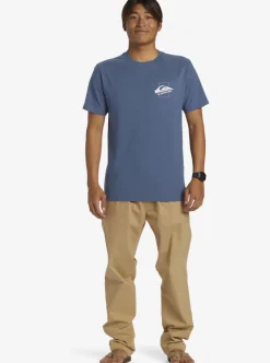 Best Quiksilver Quik Moves T-Shirt Bering Sea