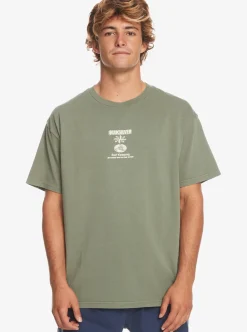 Discount Quiksilver Quik Ways T-Shirt Laurel Wreath