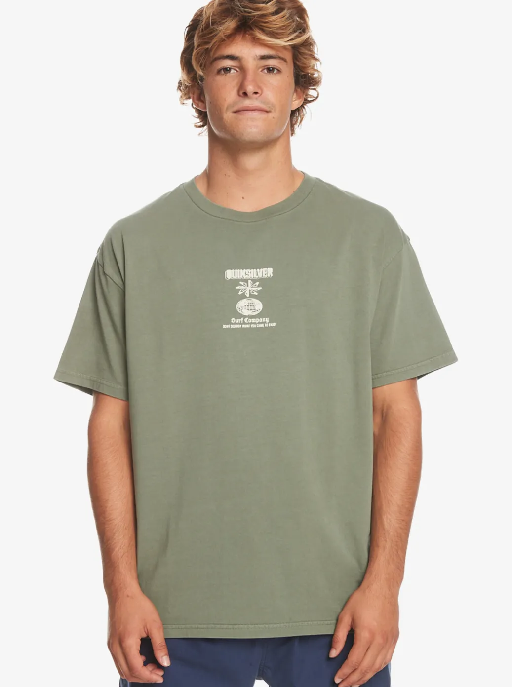 Discount Quiksilver Quik Ways T-Shirt Laurel Wreath