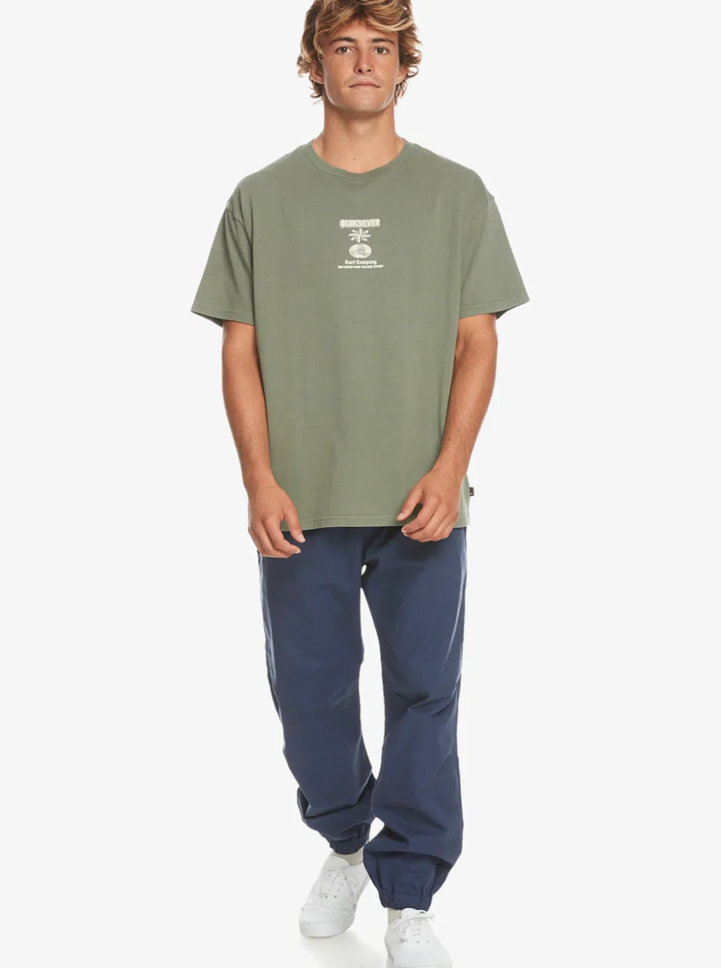 Discount Quiksilver Quik Ways T-Shirt Laurel Wreath