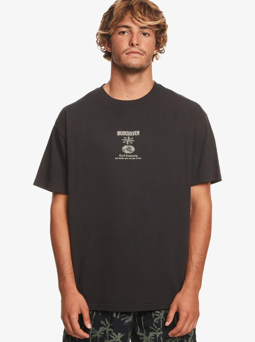Online Quiksilver Quik Ways T-Shirt Black