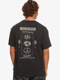 Online Quiksilver Quik Ways T-Shirt Black