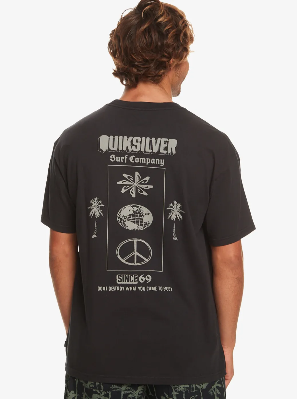 Online Quiksilver Quik Ways T-Shirt Black