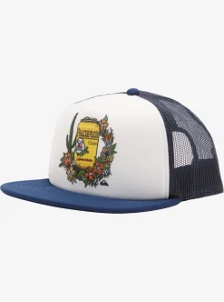 Cheap Quiksilver X Pacifico Point Break Trucker Hat White