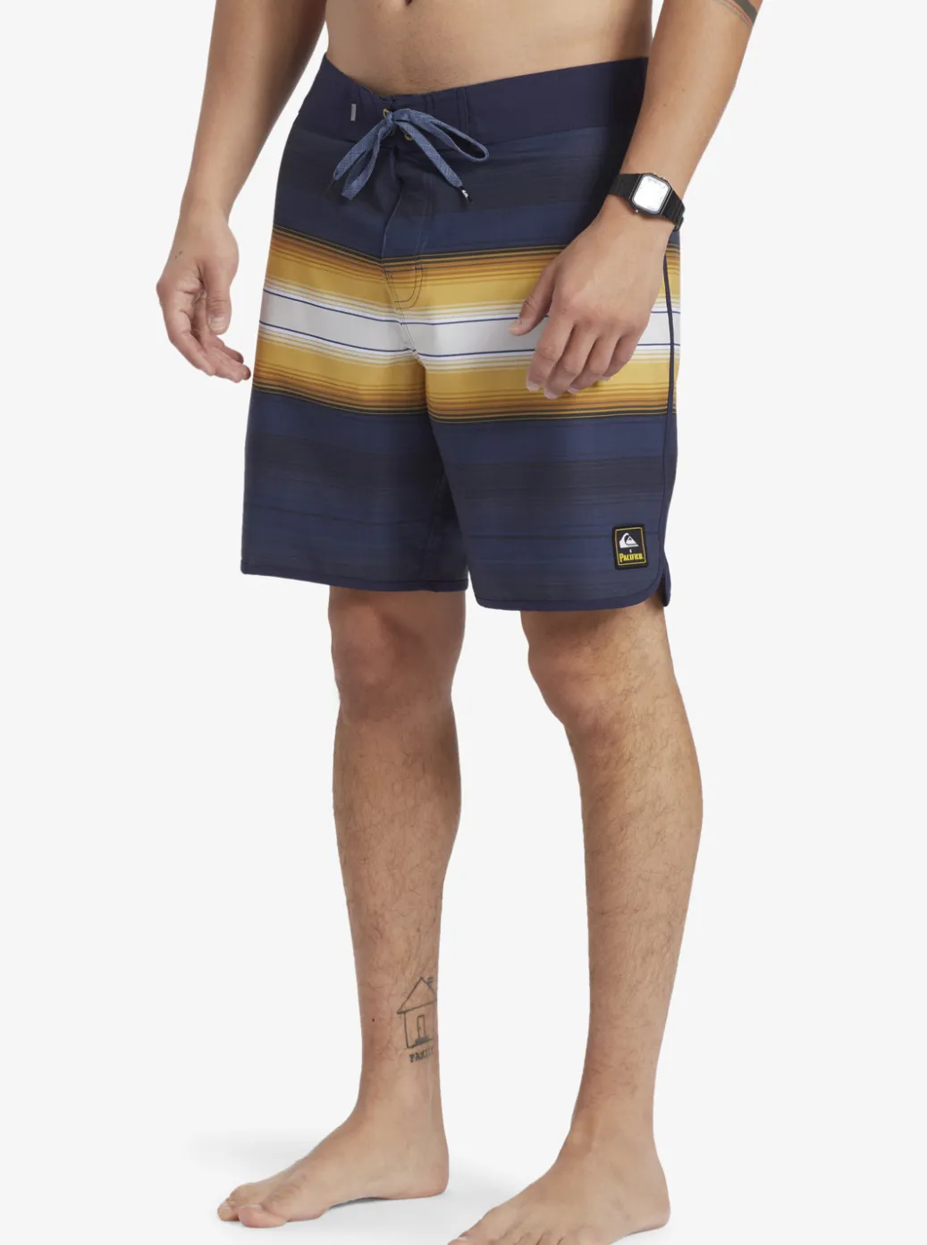 Fashion Quiksilver X Pacifico Surfsilk 18" Boardshorts Navy Blazer