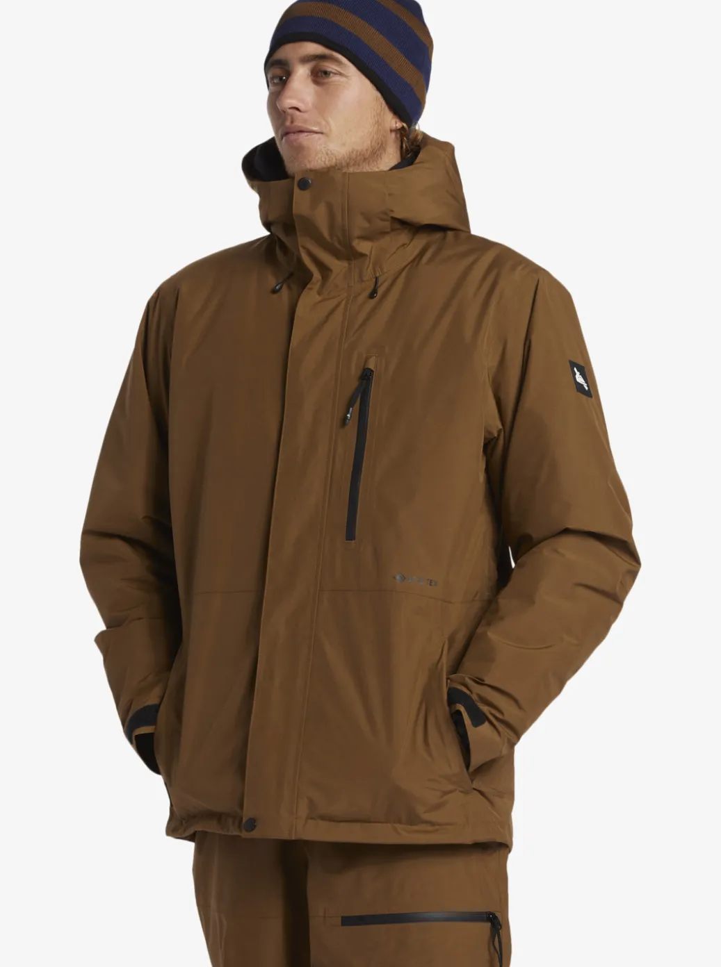 Clearance Quiksilver X Saturdays Nyc Technical Snow Jacket Sepia