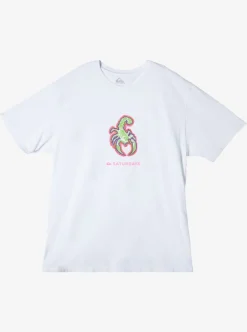 Store Quiksilver X Saturdays Nyc Graphic T-Shirt White