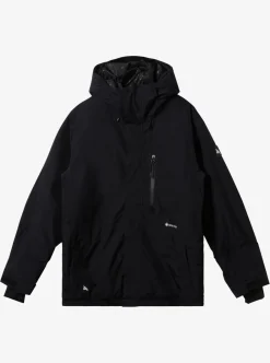 New Quiksilver X Saturdays Nyc Technical Snow Jacket Black