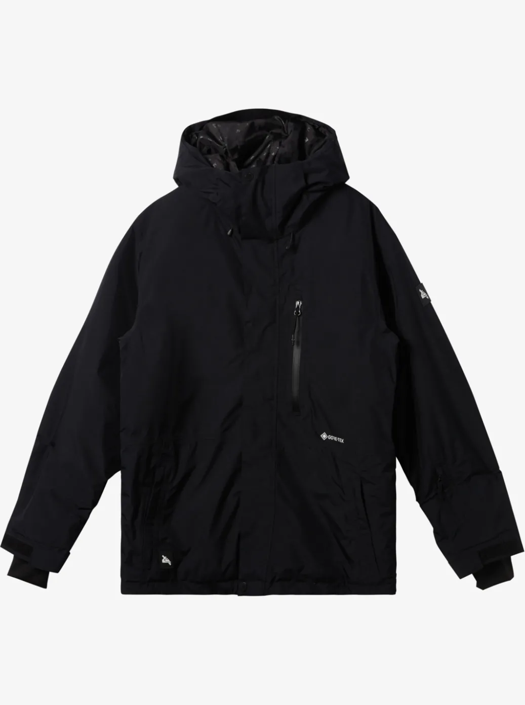 New Quiksilver X Saturdays Nyc Technical Snow Jacket Black